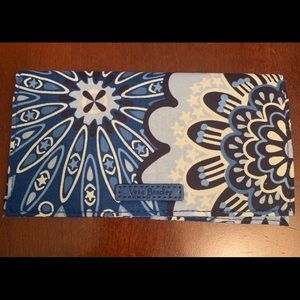 Vera Bradley blue checkbook cover